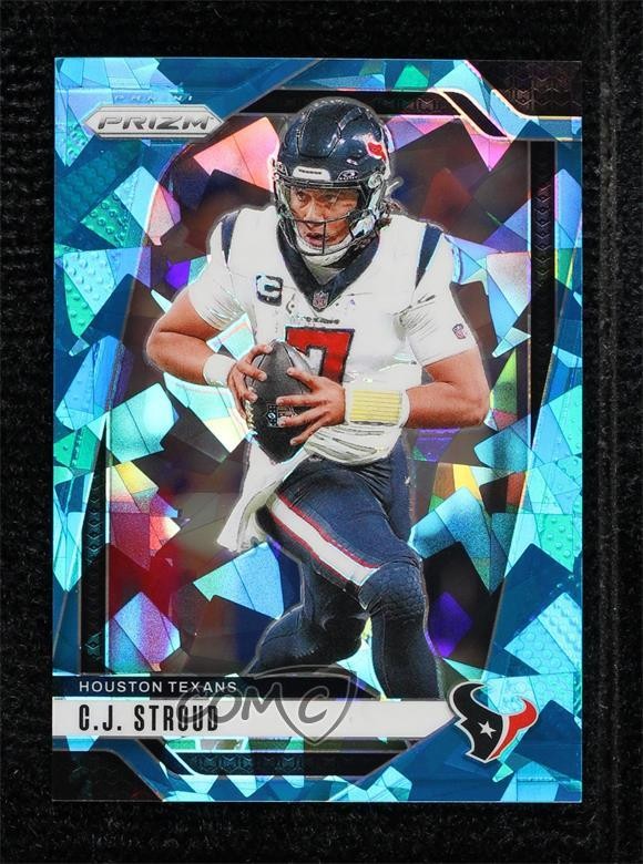 2024 Panini Prizm Blue Ice Prizm 78/99 CJ Stroud #111 14cm