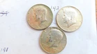 KENNEDY HALF DOLLAR,  1967-P , 1967-P, 1967-P,   40% SILVER   142