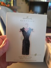 Hallmark 2007 Little Black Dress, Barbie Keepsake Ornament, Christmas 02047 NEW