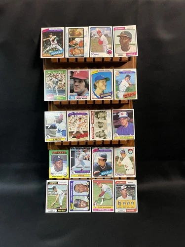 Topps Vintage Baseball 20-Card Lot Nolan Ryan/ Rose / EXMT-NRMT HOF’s Rookies