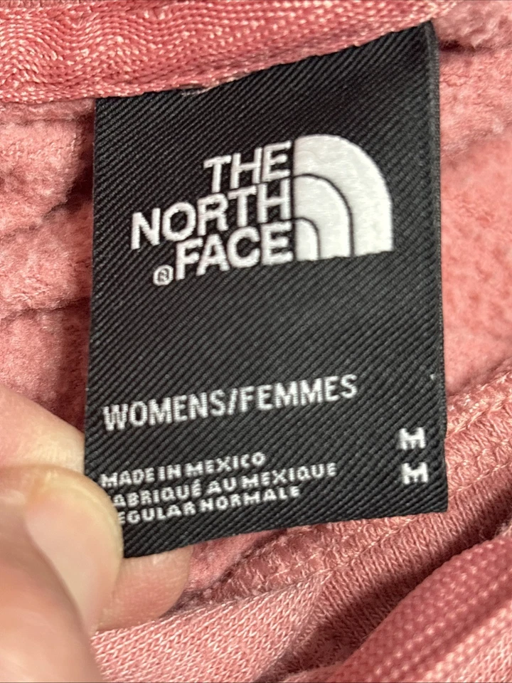 Sudadera con Capucha North Face Para Mujer Rosa Pullover Sudadera Senderismo Aire Libre-Talla Mediana Foto 4 de 4