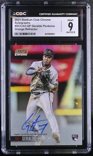 2021 Topps Stadium Club Chrome - Geraldo Perdomo #SCCAV-GP for