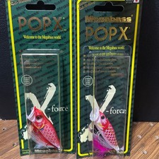 Megabass POP-X Koinobori (Carp Streamer) - New and Old Red - Set of 2 Japan JDM