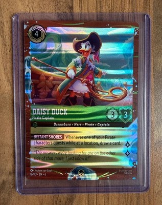 Disney Lorcana - Daisy Duck - Piratenkapitän - 16/P3 Folie Disney Cruise Promo