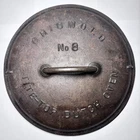 Vintage Griswold No. 8 Cast Iron Tite-Top Dutch Oven Lid Cover Slant Logo A 2551