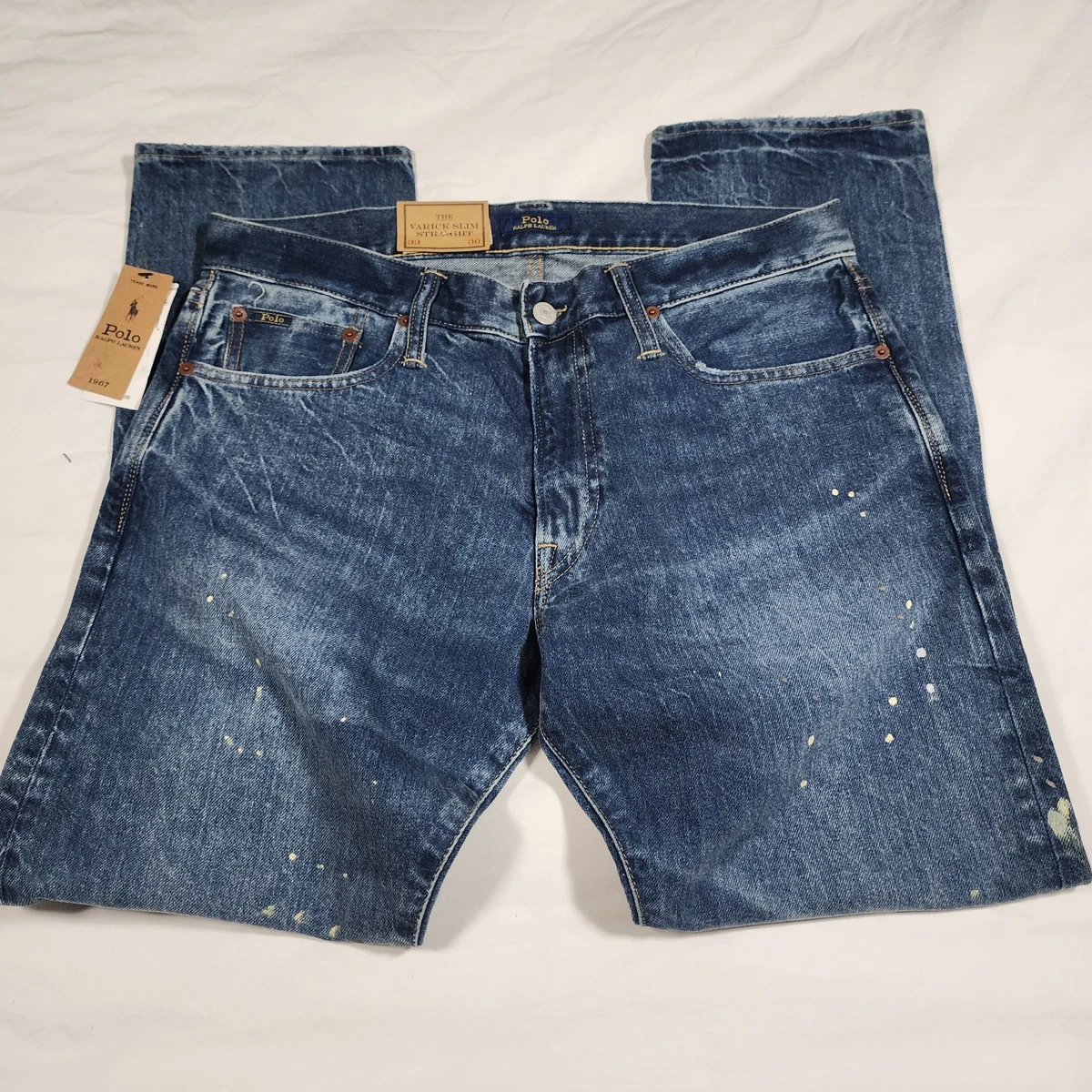 ◇げんしゅうパパ様用◇再値下【海外購入】ラルフローレンTHE VARICK SL Polo Ralph Lauren Varick Slim Jeans for Men for sale - eBay