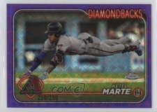 2024 Topps Chrome Logofractor Edition Purple Refractor /250 Ketel Marte #35 0nr3