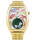 Frank Miura Gamble Watch King Macau Dice gold rainbow white new