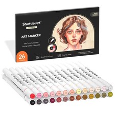 Shuttle Art 26 Colors Skin 1 Count Pack of 26 , 26 Tone