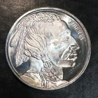 1oz Silver Bullion Older Buffalo and Indian style WE COMBINE SHIP #R766