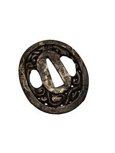 Antique Japanese Tsuba (handguard)