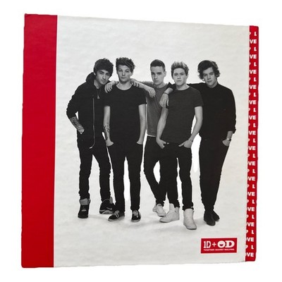 One Direction Band 1D +OD Together Against Bullying - Red/White 1'' 3-Ring Binder