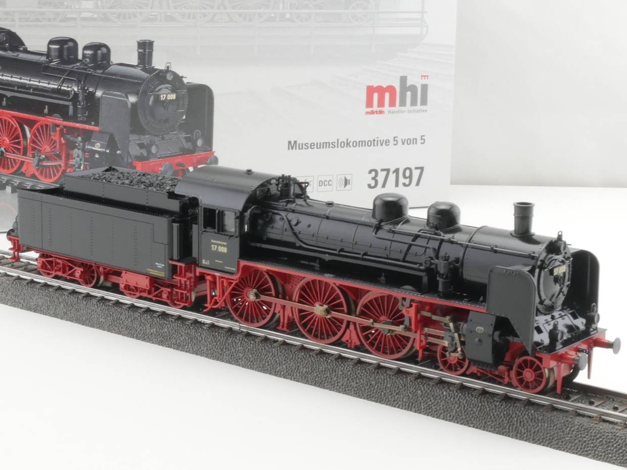 Märklin 37197 DRG BR 17 MFX+ Digital Sound Steam Locomotive Mint! OVP