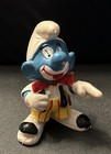 Smurfs Clown Smurf Big Top Circus Performer Rare Vintage 1979 Schleich — photo 1