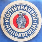Alter Bierdeckel Klosterbrauerei Heiligkreuztal um 1952