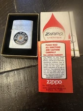 1974 Bultaco Motorcycles Zippo Lighter With Box