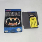 Batman Nintendo NES Video Game Box W/ Video Game Vintage 1989