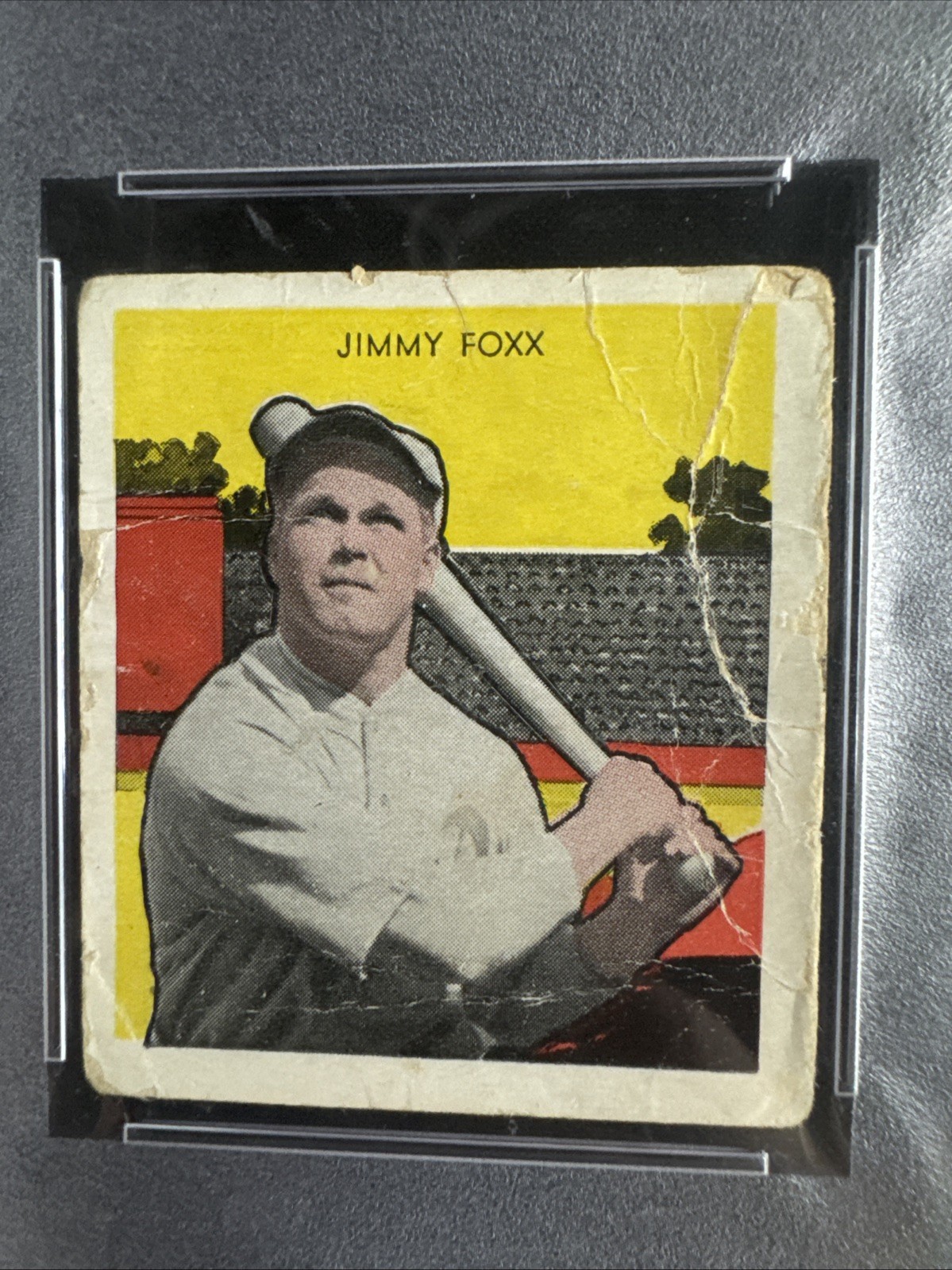1933 Jimmy Foxx Orbits Tattoo PSA 1 A’s Baseball view 4