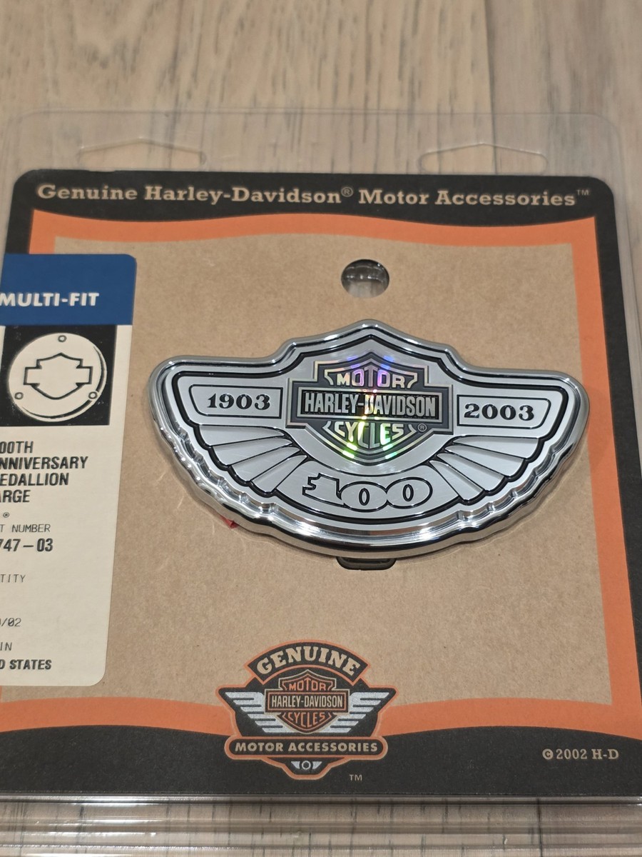 Harley-Davidson 100th Anniversary Large Fender Medallion 91747-03