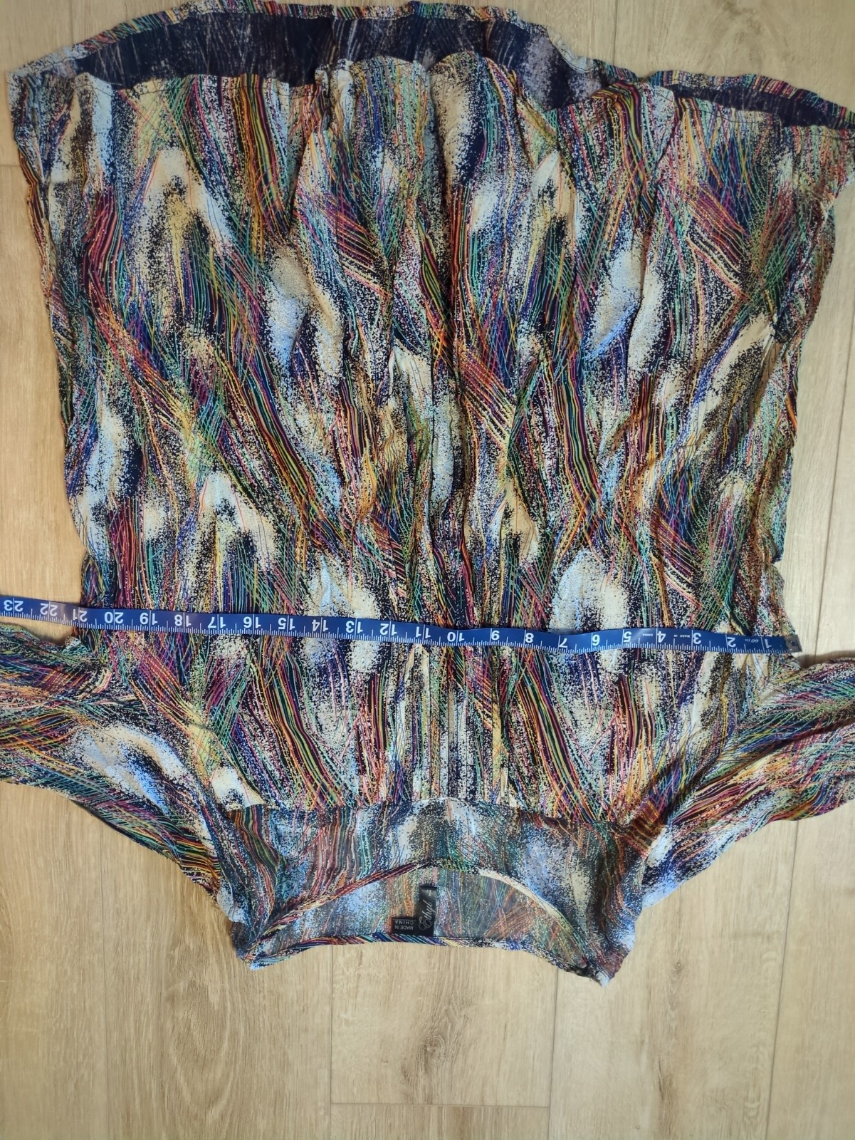 Dramatic Hippy Boho Pleated Front Mesh Collar But… - image 4