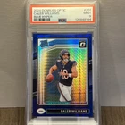 2024 Panini Donruss Optic - Rated Rookie Caleb Williams #201 Blue Hyper Prizm