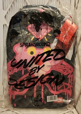 SPRAYGROUND - PINK PANTHER DRIPPY DIAMONDS BACKPACK - B8790-NEW W/TAGS