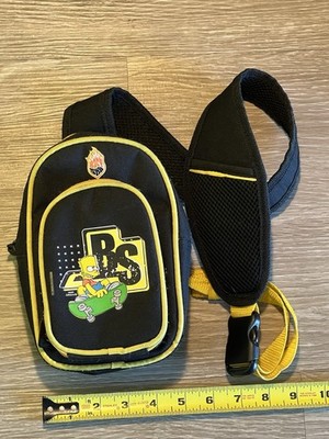 Bart Simpson Crossbody Bag DS Game Boy Cell Phone Sling Bag Vintage