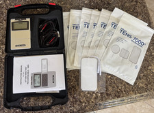 TENS 7000 Rechargeable - Complete with Manual and Box with additional Electrodes