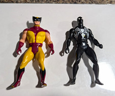 Product Image: Marvel Secret Wars Black Suit Spider-Man Venom And Wolverine Vintage 1984 Mattel