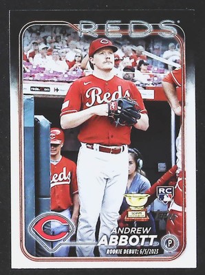 2024 Topps Update Andrew Abbott #US304 Cincinnati Reds