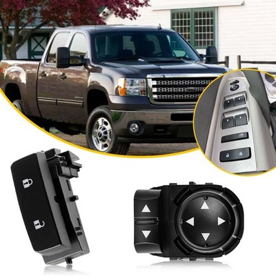 Fit Chevrolet GMC Driver Master Power Mirror Door Lock Control Switch # 22883768