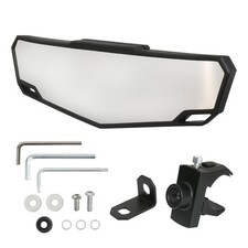 UTV Rear View Mirror, 360 Adjustable SXS UTV Center Mirror with Aluminum