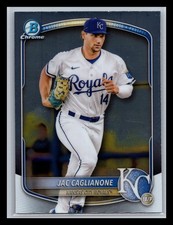 Jac Caglianone Kansas City Royals 2025 Bowman #BCP-103 Chrome Prospects