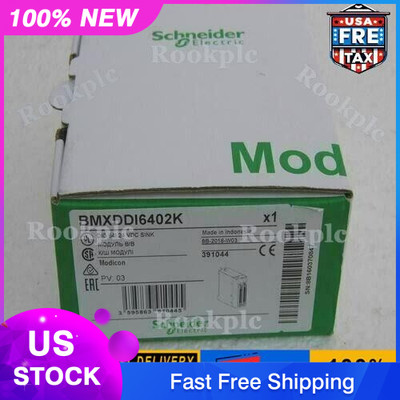 New In Box BMXDDI6402K Schneider Modicon PLC Input Module BMX-DDI-6402K