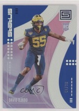 2022 Panini Chronicles Draft Picks Status Blue 41/99 David Ojabo #25 6f5