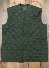 Vintage British Army Combat Smock Liner - 1980 - Size 2 -Green- Beaver of Bolton
