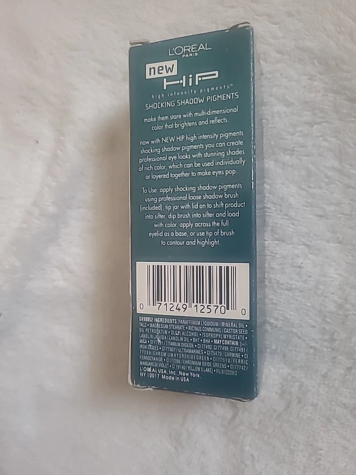 Loreal Paris HIP Shocking Shadow Pigments 228 Striving / Brush Discontinued - Image 3 of 4