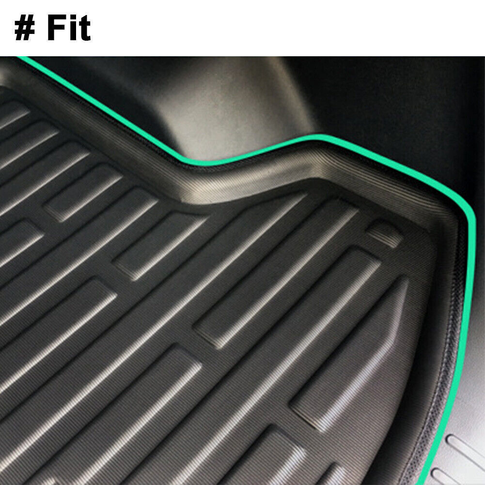 Kofferraummatte Für BYD Dolphin MINI - Wasserdichte Laderaum-Schutzmatte Schwarz