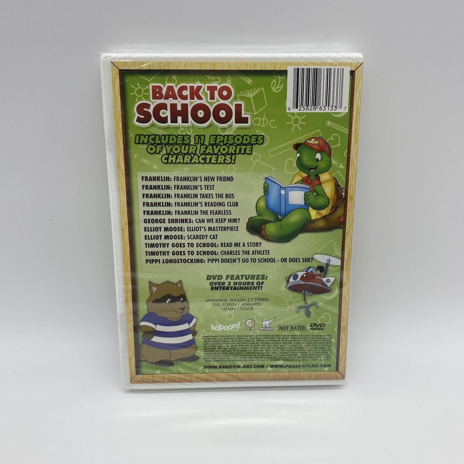 Kaboom Entertainment Back to School (DVD, 2016) New Sealed