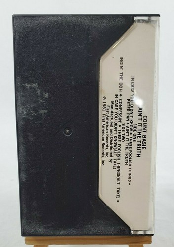 Count Basie 'Ain't It The Truth/JAZ 5006/Jazz Man' Cassette 1St American Rec 81' - Imagen 4 de 11
