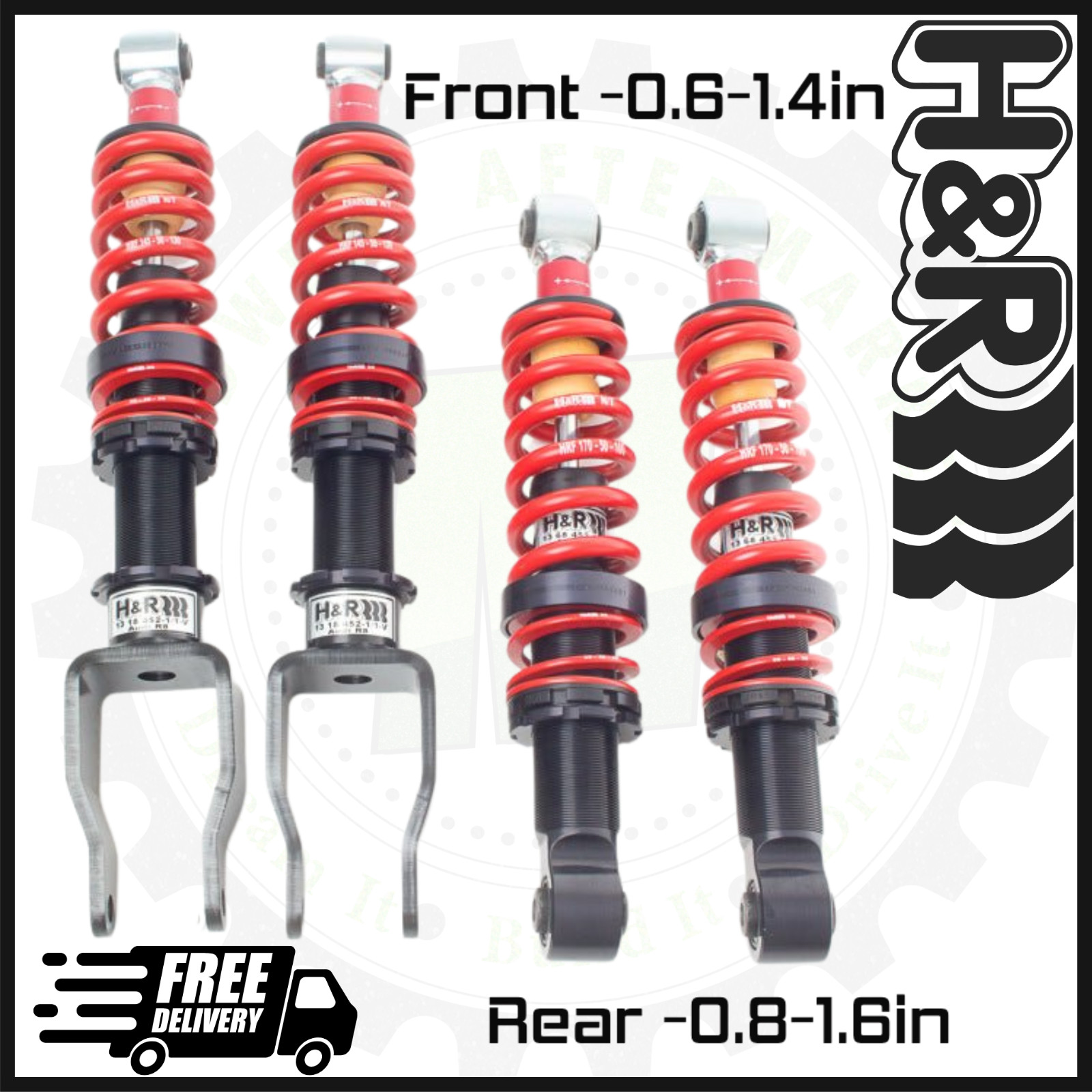 H&R Front and Rear RSS Plus Coilovers | Fits 2017-2023 Audi R8 Spyder V10 