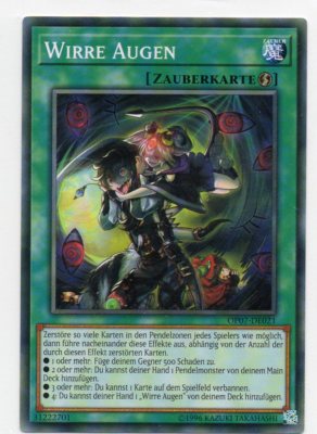Yu Gi Oh Wirre Augen - OP07-DE021 - OTS Tournament Pack 7 - Common