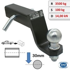 Höhenverstellbar Anhängebock US-Adapter 51x51 mm für Mercedes G-Class I 1990–18