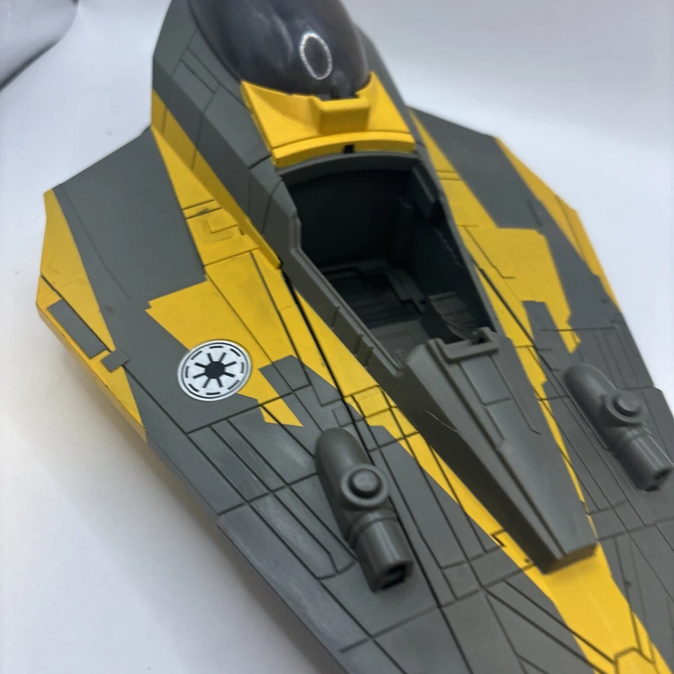Hasbro LFL Star Wars Space Ship Fighter Anakin E3 C-022E 2008 como está Foto 2 de 4
