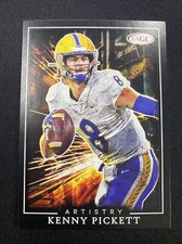 2022 Sage Artistry Football Kenny Pickett #57 Pittsburgh Steelers