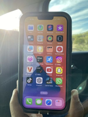 iPhone With TikTok App