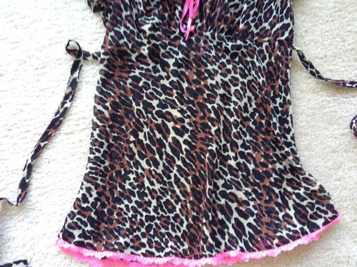 Betsey Johnson Intimates Victoria's Secret baby doll nightie top sleep vintage S - Picture 6 of 13