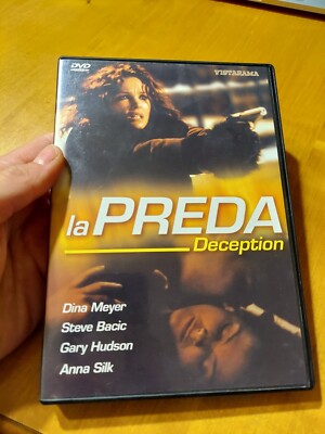 Deception La Preda Italian Language DVD Meyer Bacic Hudson Silk READ