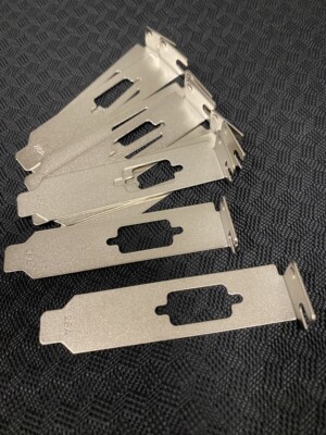10 x SYBA IO Crest PCI PCIe Serial DB9 Port with Half Height Low Profile Bracket