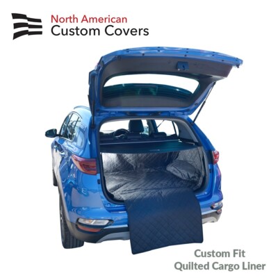Kia Sportage Cargo Liner Trunk Mat Quilted 2015 to 2021 Custom Fit QL414